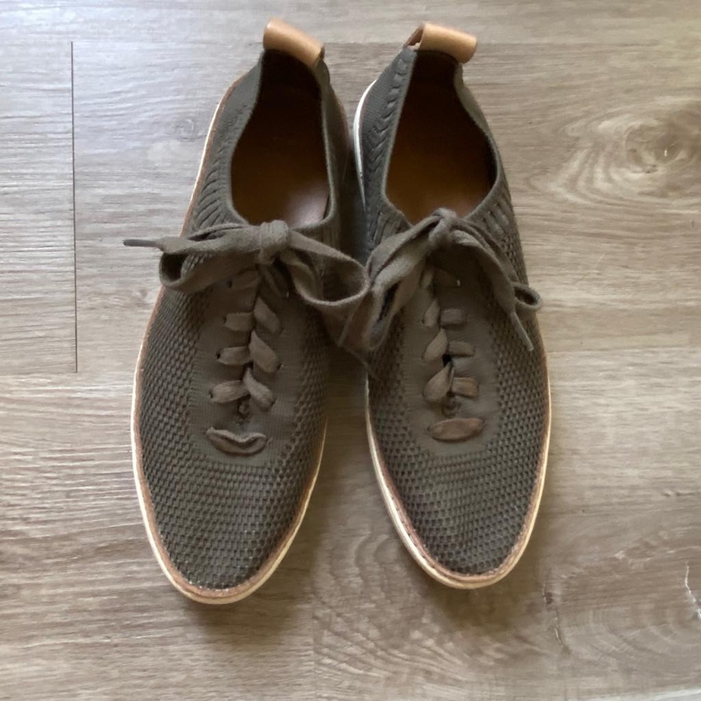Ugg Sidney Knit Lace Up Trainer Sneakers - Picture 2 of 8